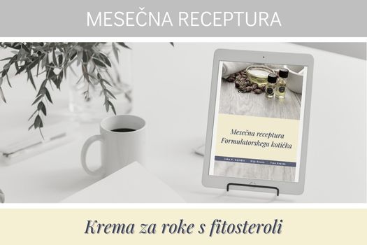 RECEPT: Krema za roke s fitosteroli