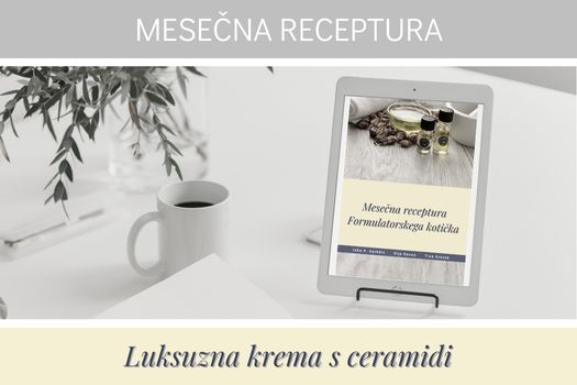 RECEPT: Luksuzna krema s ceramidi (hranilna)