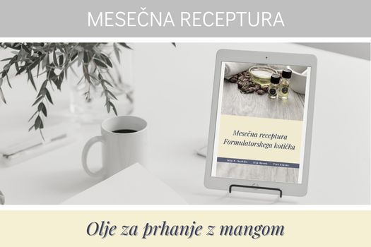 RECEPT: Olje za prhanje z mangom